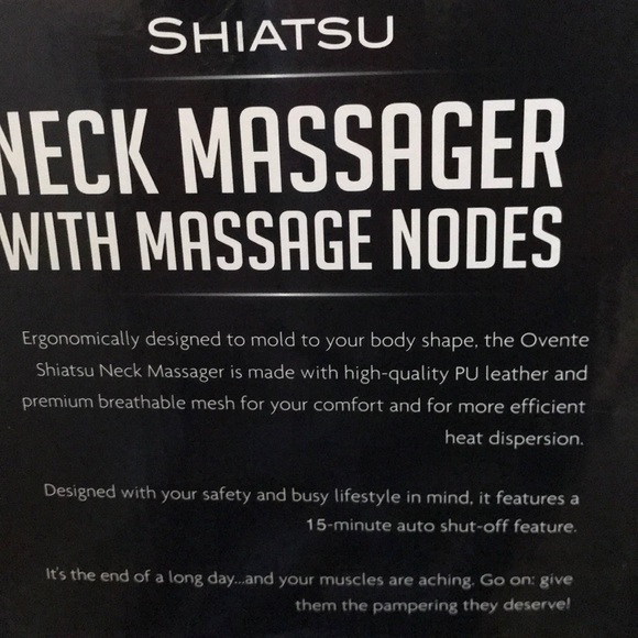 Oven Shiatsu Neck Massager with Massage Nodes - Picture 5 of 9